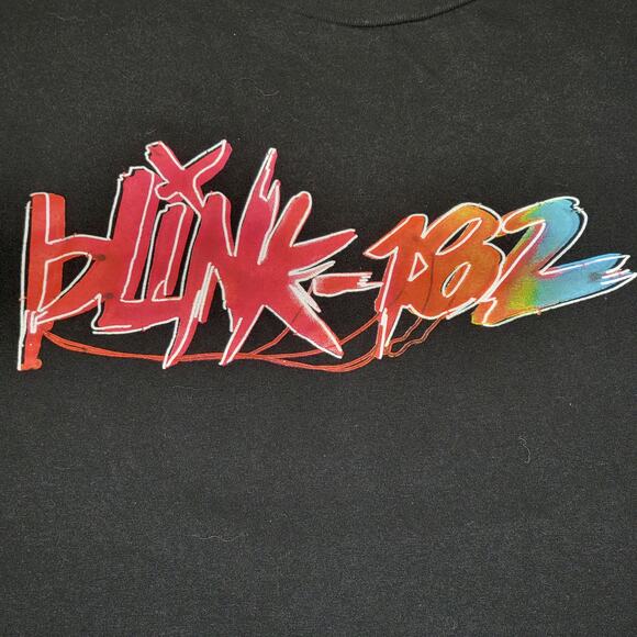 Blink-182 SS Black Unisex Tee - Size 2XL - Picture 2 of 4